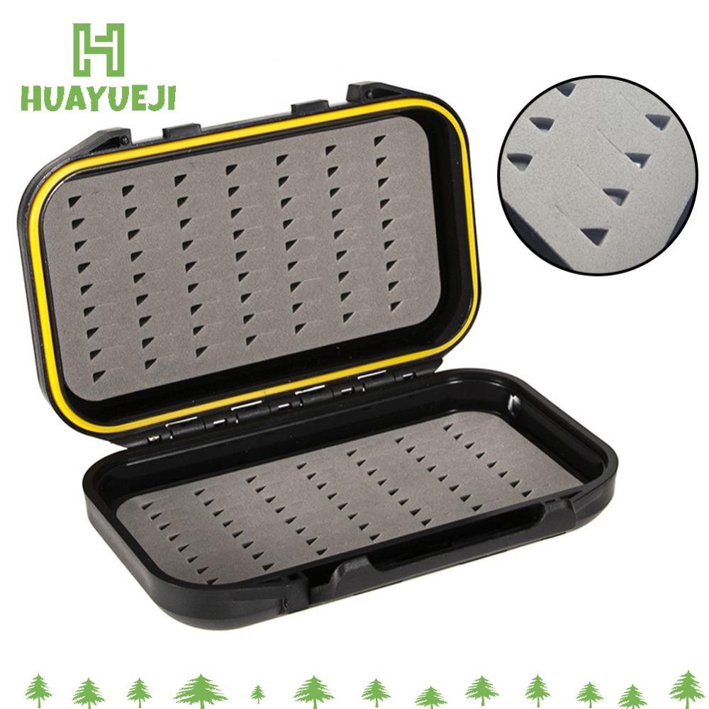 HUAYUEJI Fly Hook Box, Large Capacity Bilayer Storage Box, Foam Lining ...