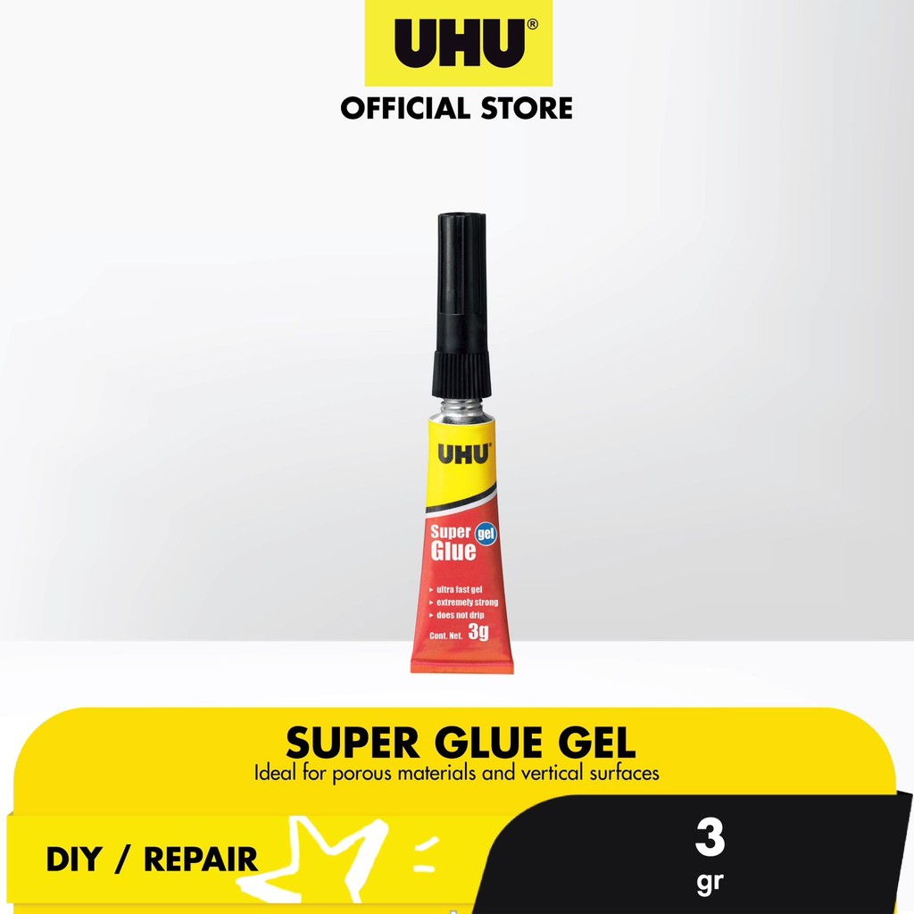 UHU Super Glue Gel Blister