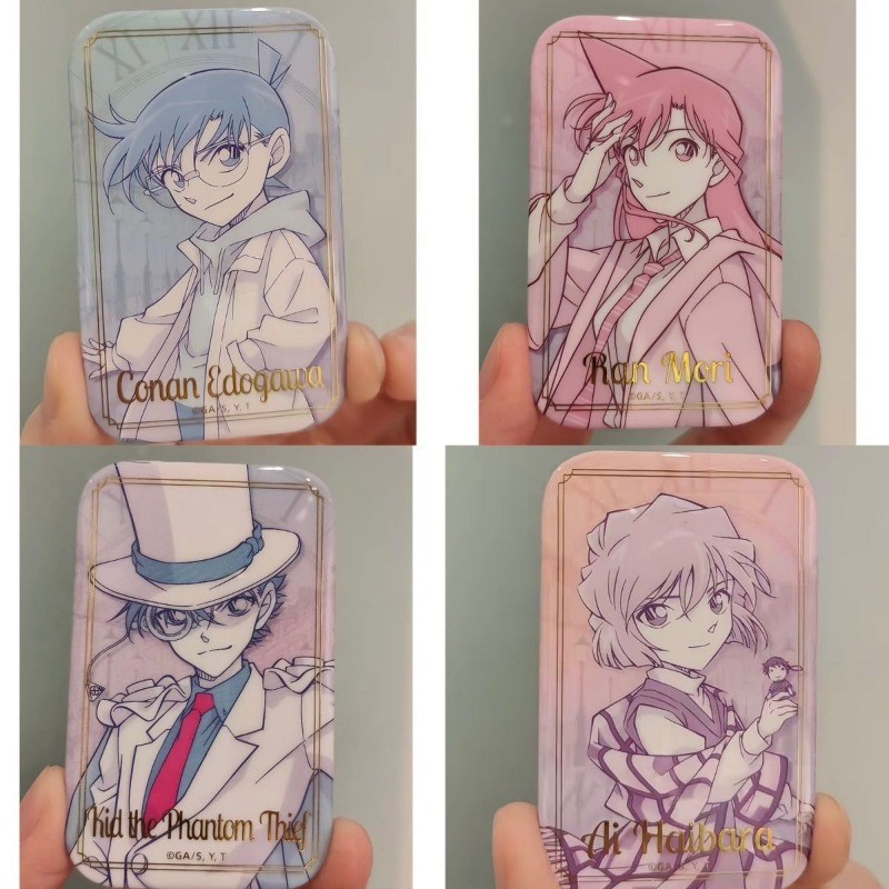 Detective Conan Kaito Kid/Ran Mouri/Ai Haibara Badge – Eternal Moment ...