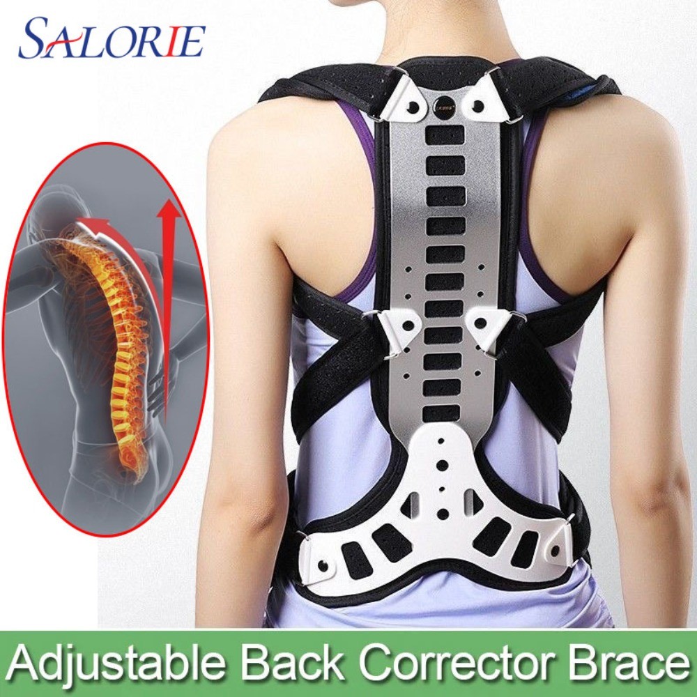 Adjustable Posture Corrector Back Supportfor Hunched Back Kyphosis and ...