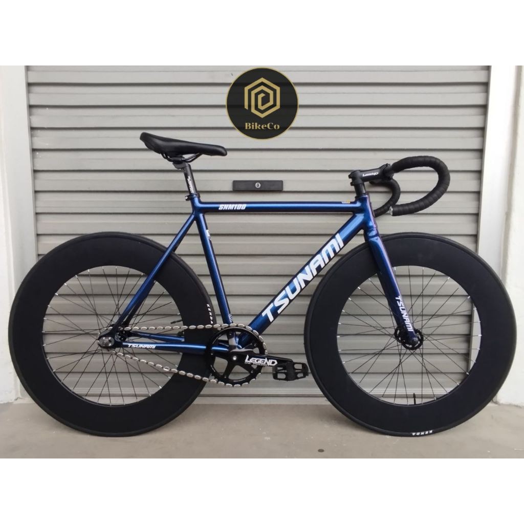 TSUNAMI SNM100 90mm Deep Section Track Fixie | High Profile Fixed