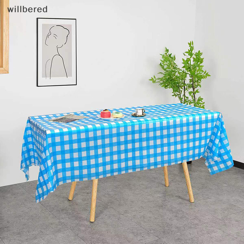SHESRA Bowling Themed Tablecloths 3-Pack - 51x87 Inch Plastic Waterproof Party Decor