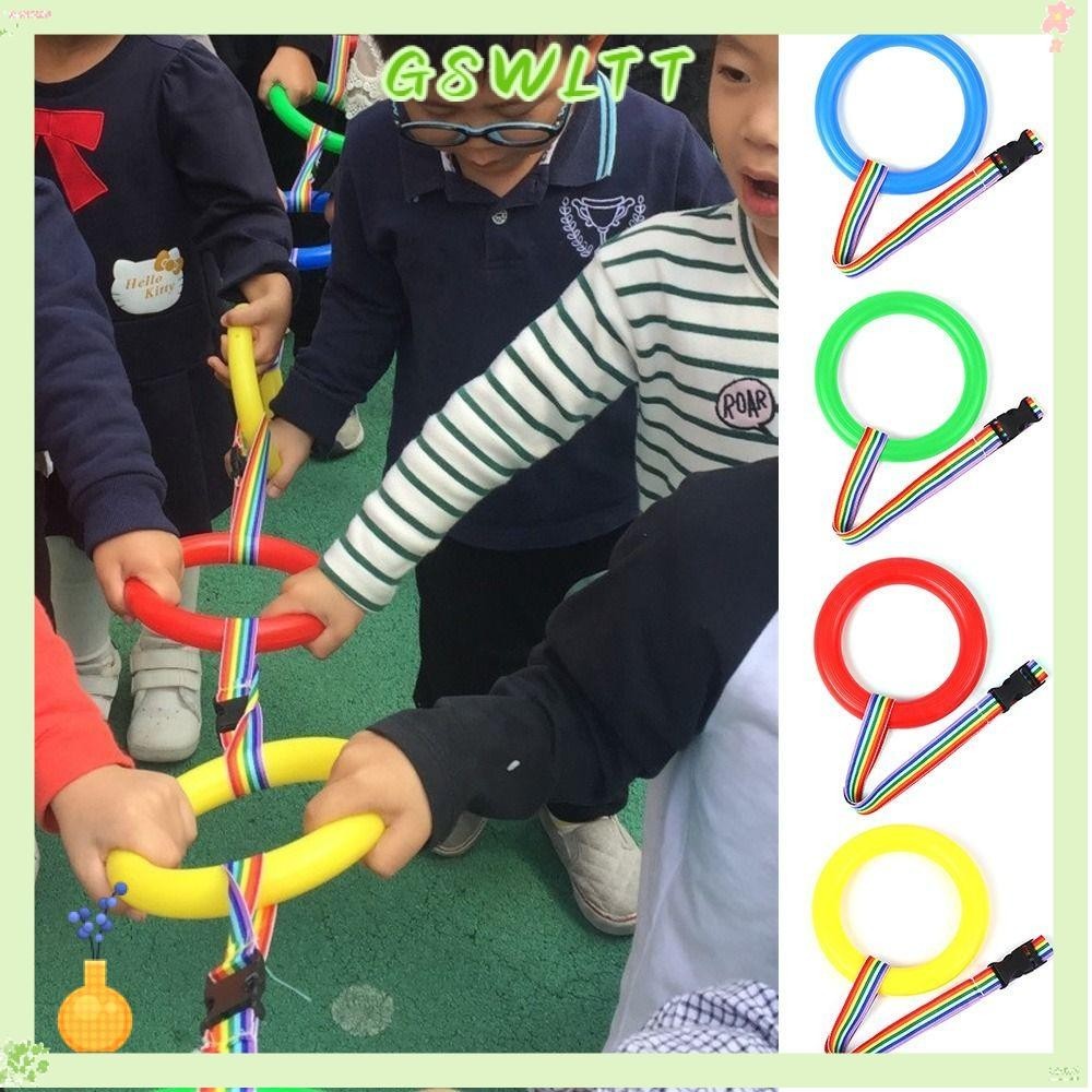 GSWLTT Walking Rope, Anti-lost Colorful Kid Belt Rings, Portable ...