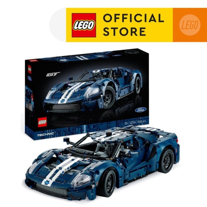 Lego Technic 42154 2022 Ford GT Building Toy Set (1466 Pieces) | Shopee ...