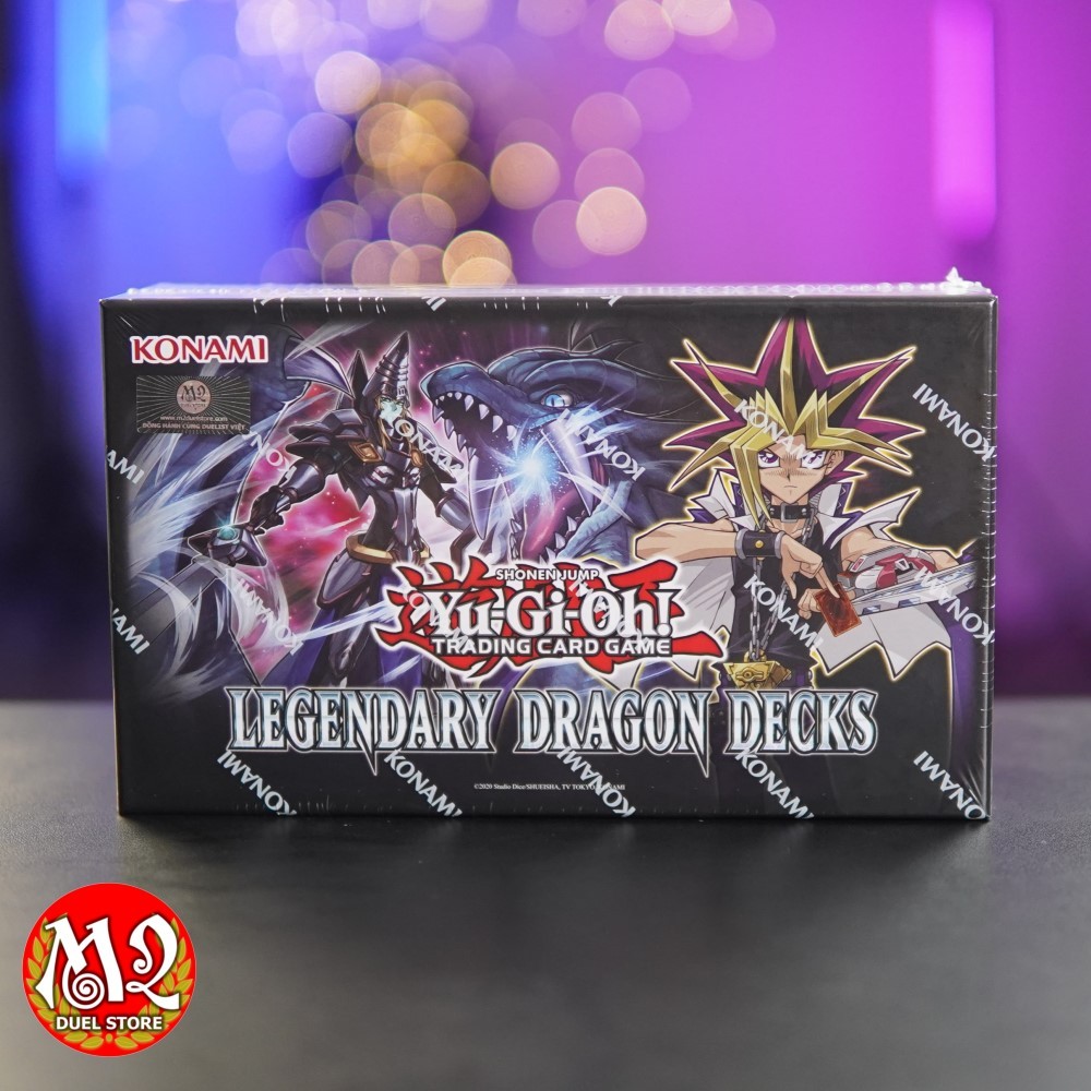 Yugioh Legendary Dragon Decks Box REPRINT 2024 - LEDD - Konami from UK |  Shopee Singapore