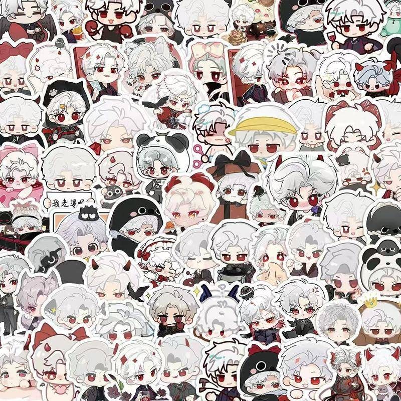100Pcs/Pack New Game Cartoon Love and Deepspace Graffiti Stickers Sylus ...