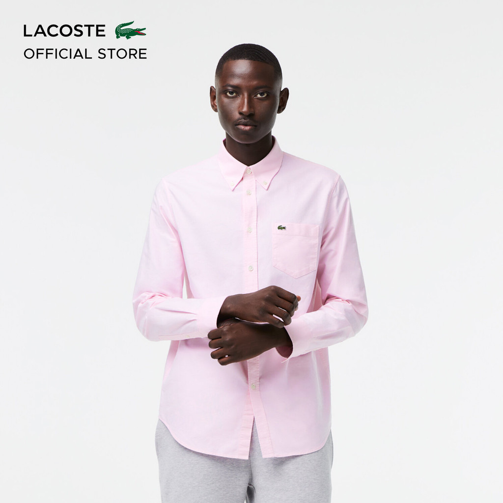 Lacoste oxford shirt best sale