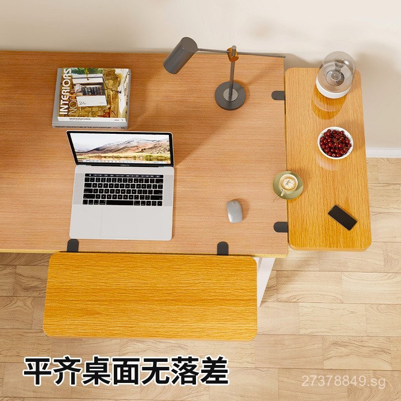 No-Drill Desktop Extension Board Desk Widening Extension Board Computer ...