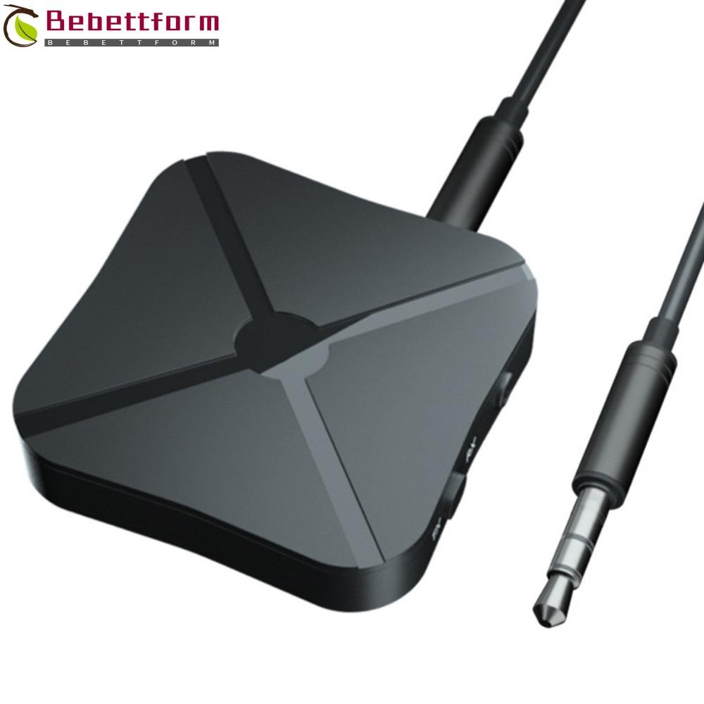 BEBETTFORM Wireless Adapter, Bluetooth 4.2 RCA 3.5MM AUX Cable Car