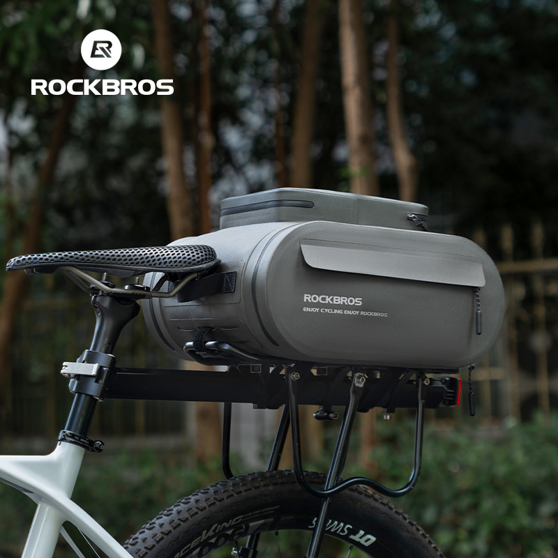 ROCKBROS Bike Trunk Bag 14L Large Capacity Mountain Bike Rear Rack ...