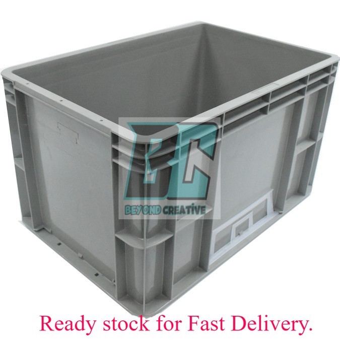 TM Polybox TM343 Light Grey Heavy Duty Plastic Container Industrial ...