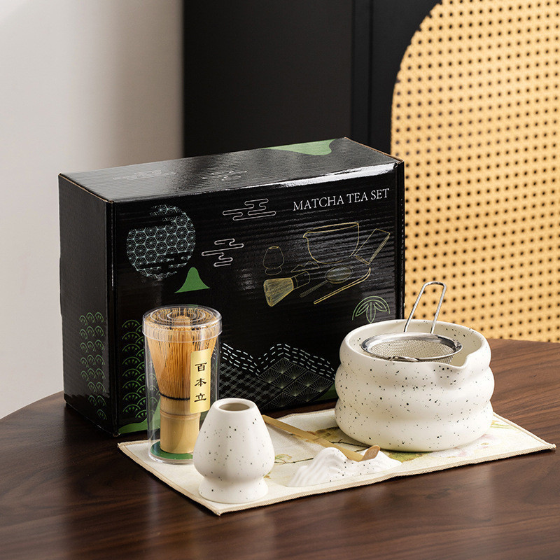 Japanese Matcha7Set of Matcha Tools Matcha Bowl Matcha Brush Matcha ...