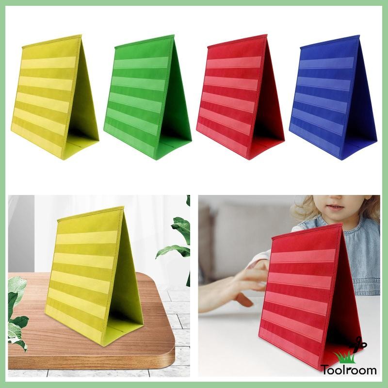 [ Double Sided Pocket Chart Table Desktop Pocket Chart Educational ...
