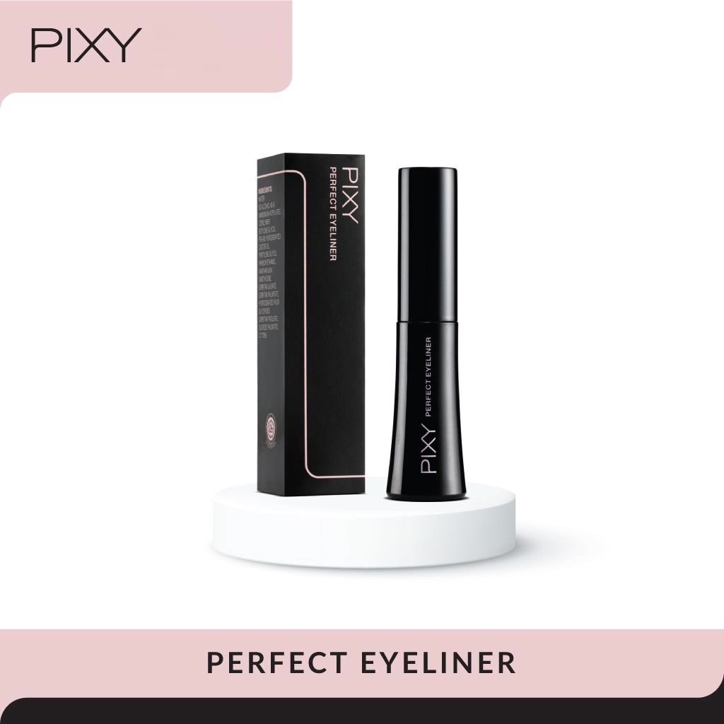 Pixy Perfect Eyeliner 5ml - Black / Merah Jingga Official - Gambar 2