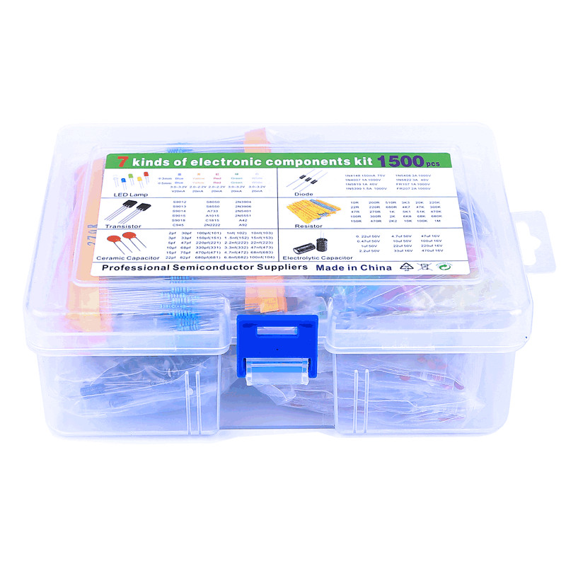 Electronic Spree Resistance Pack Electrolytic Capacitor Pack LED Light ...