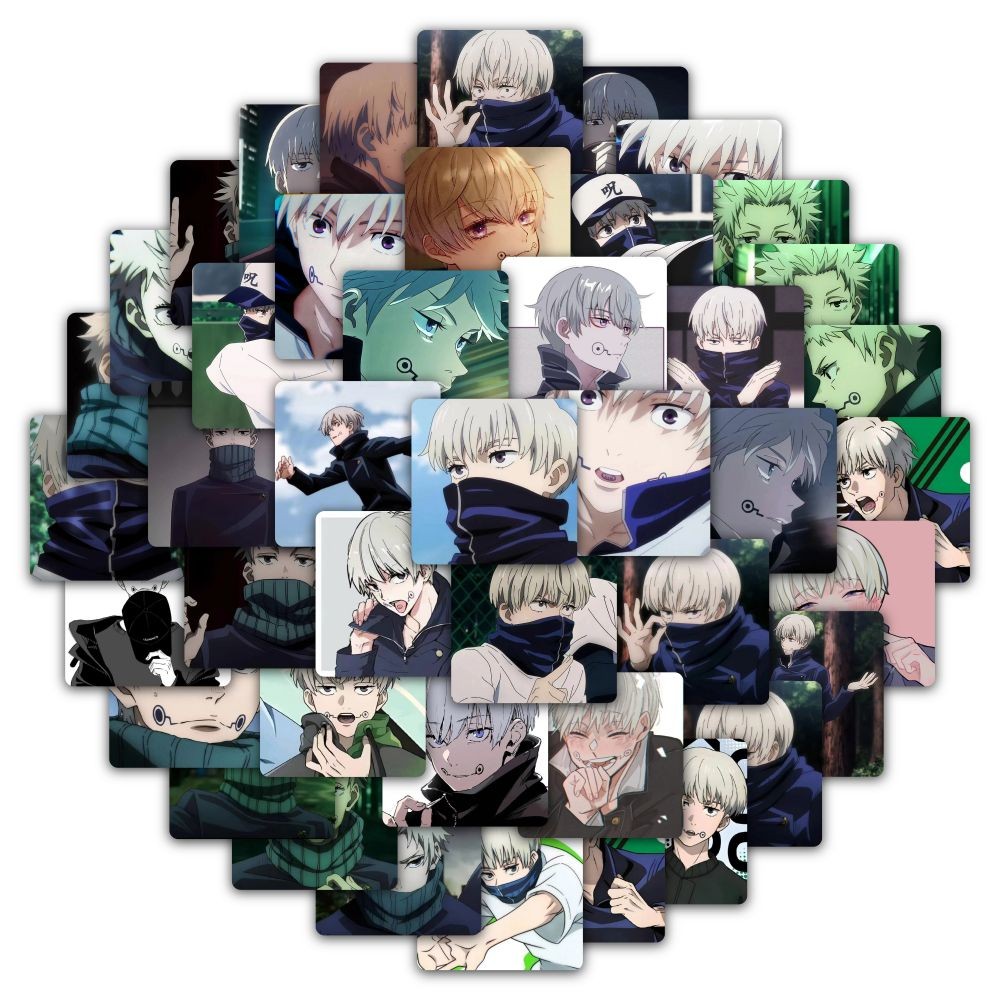 59 Pieces of Inumaki Toge Stickers - Anime Cartoon Character Head ...