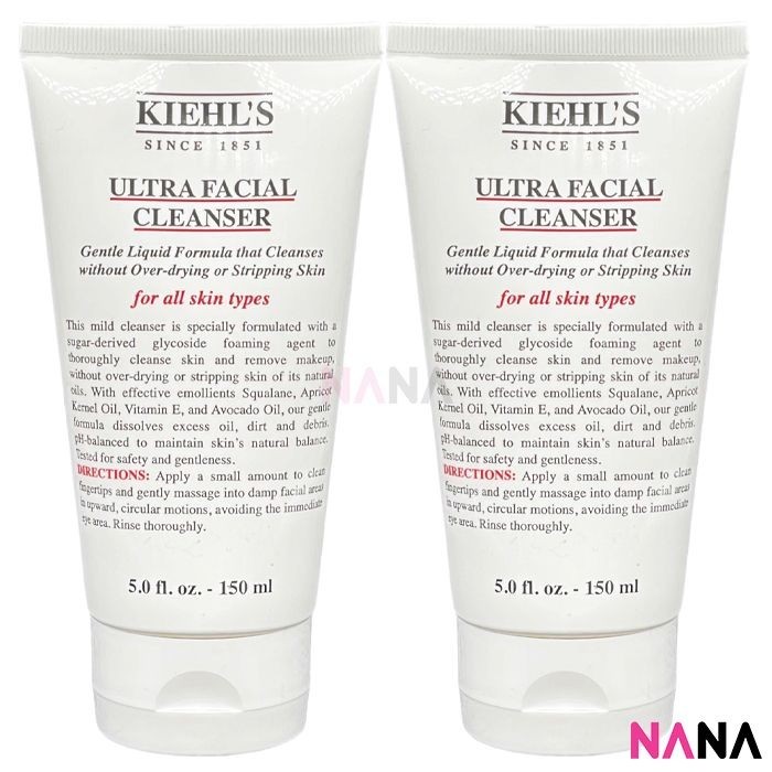 Kiehl's Ultra Facial Cleanser 150ml x2 | Shopee Singapore