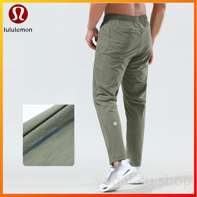 Lululemon Men s Lightweight Quick Dry Ice Silk Pants for Sports Outdoor Running Fitness Yoga Training Shopee Singapore
