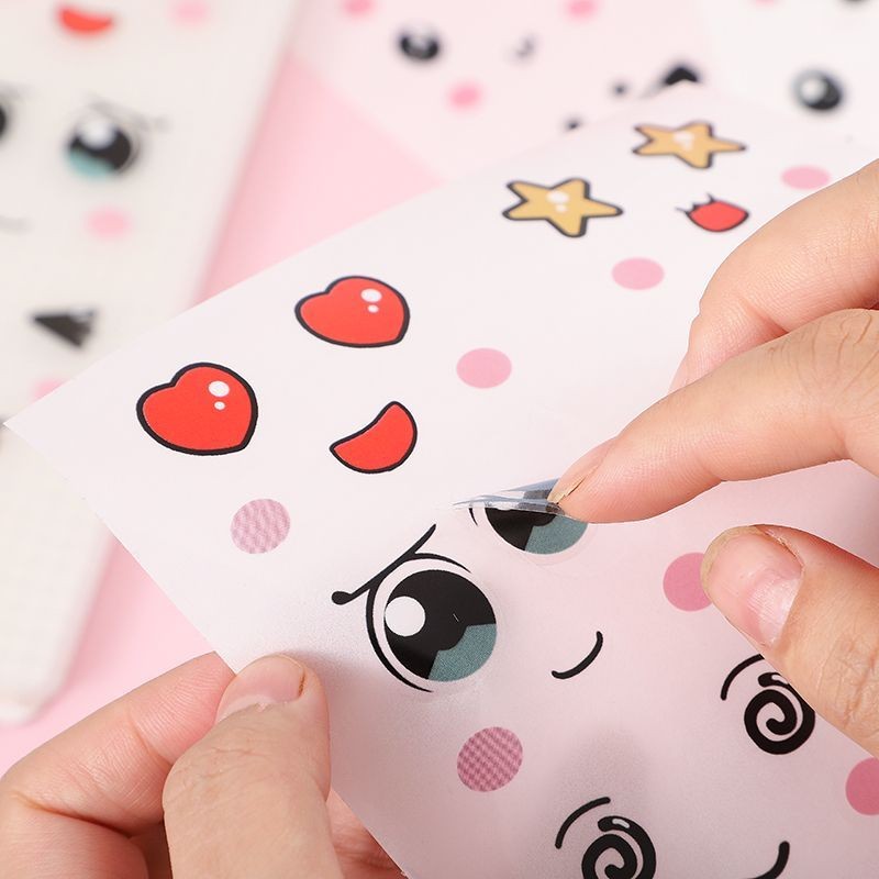 Smiley Sticker Waterproof Emoticon Transparent PVC Tablet Electric 9.1 ...