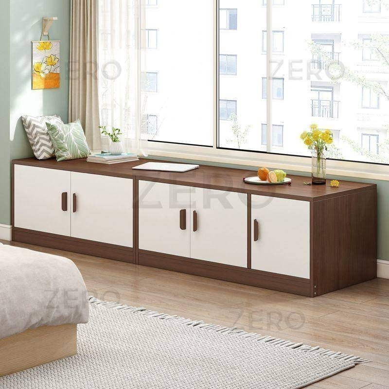 Floating window cabinet, floor cabinet, windowsill storage cabinet, low ...