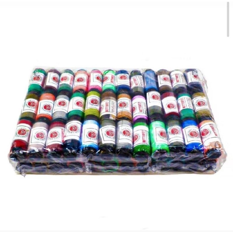 1LUSIN 12PCS Benang Jahit Tangan Rol Super Draw Butterfly Perlengkapan Hobi Aksesoris Menjahit Sewing Thread Berkualitas A343 - Gambar 3