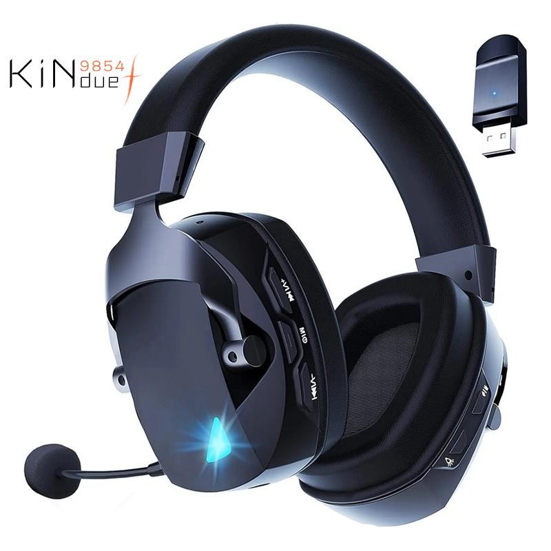 Wireless Gaming Headset with Mic 2.4G Bluetooth Headphone USB 3.5mm Wired 3 Modes for PC Laptop Shopee Singapore