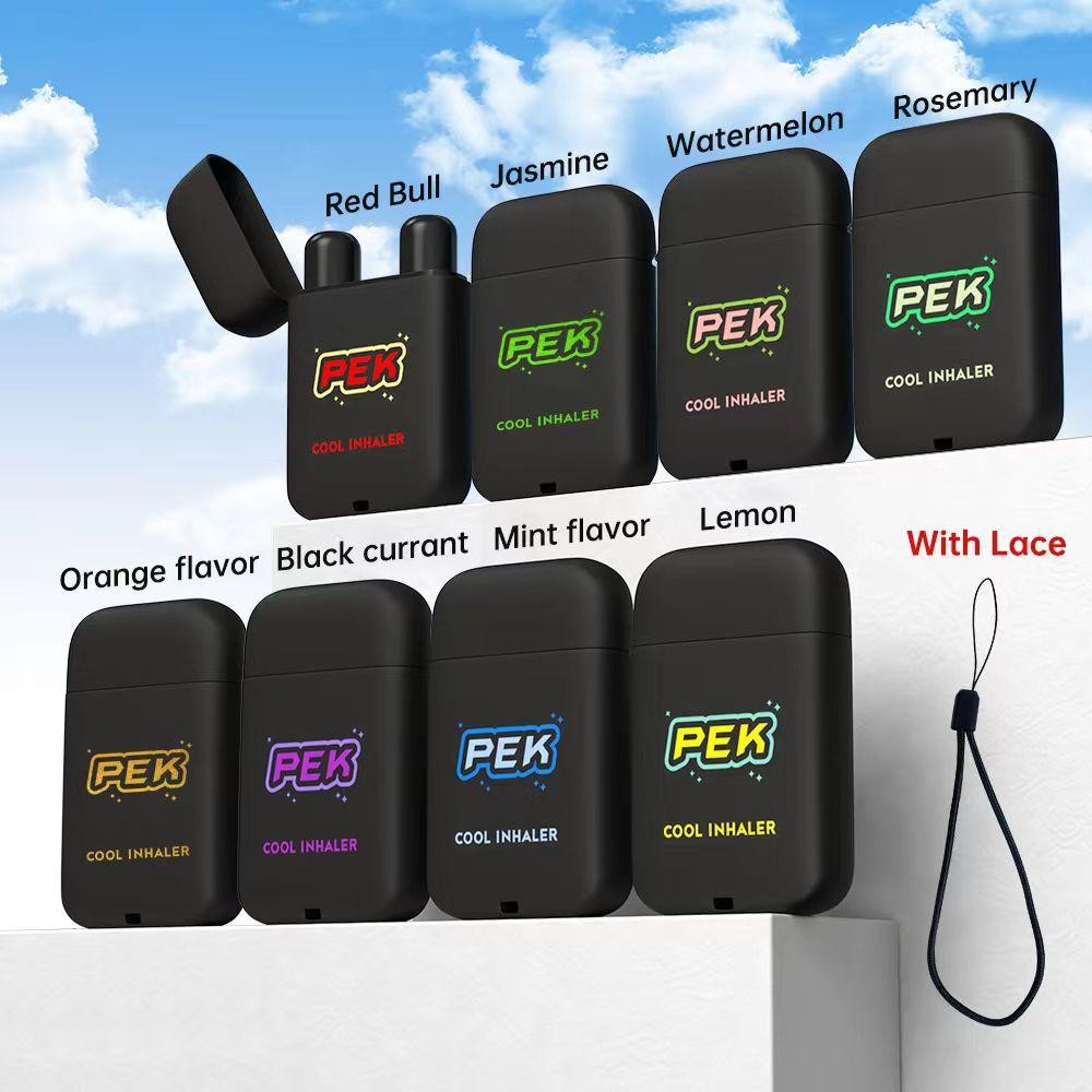 PEK Refreshing Stick Double-hole Upgraded Portable Flip Cover Vitality ...