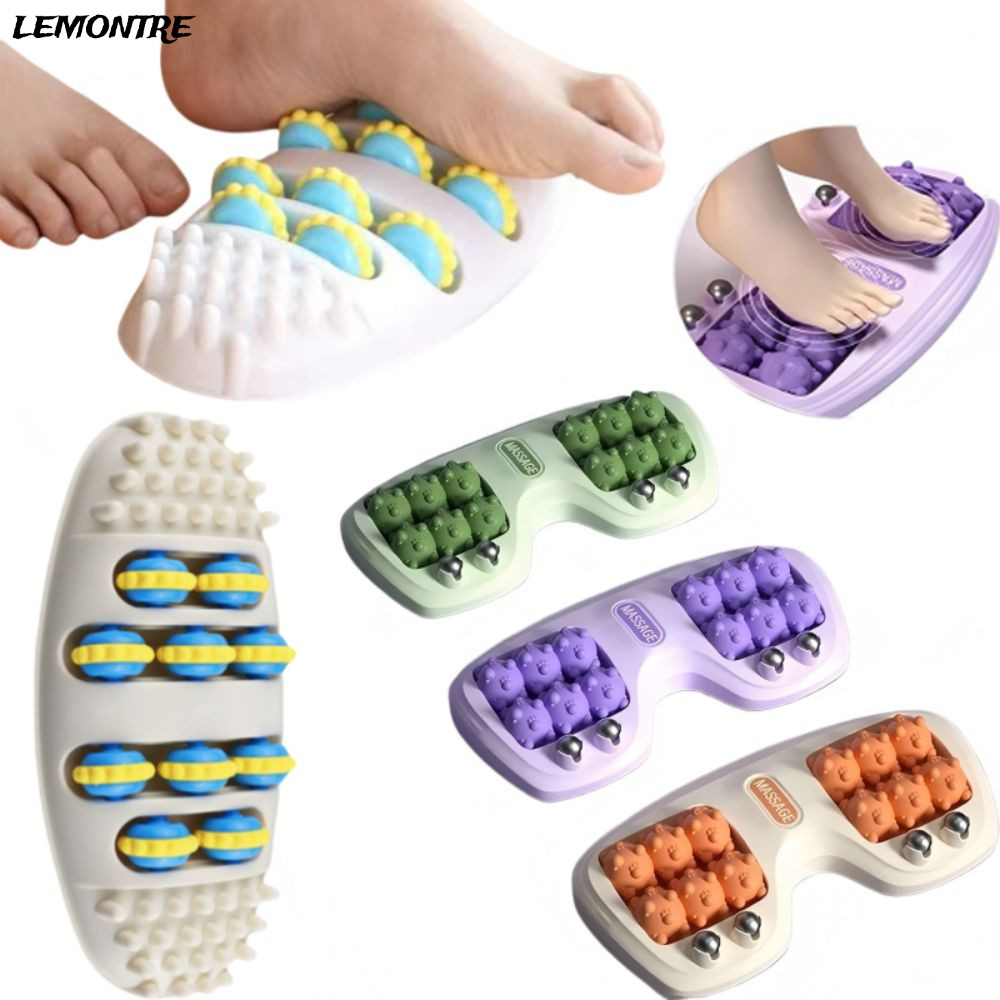 LEMONTRE Foot Massager, Raised Acupressure Foot Acupressure Massager ...