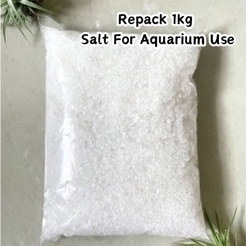 Aquarium Salt Garam Kasar 1kg (For Fish & Aquarium Use) | Shopee Singapore