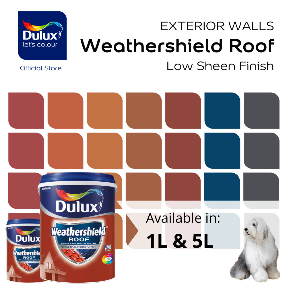 Dulux Weathershield Roof Exterior Roof Paint Sheen Finish Fungus — free download