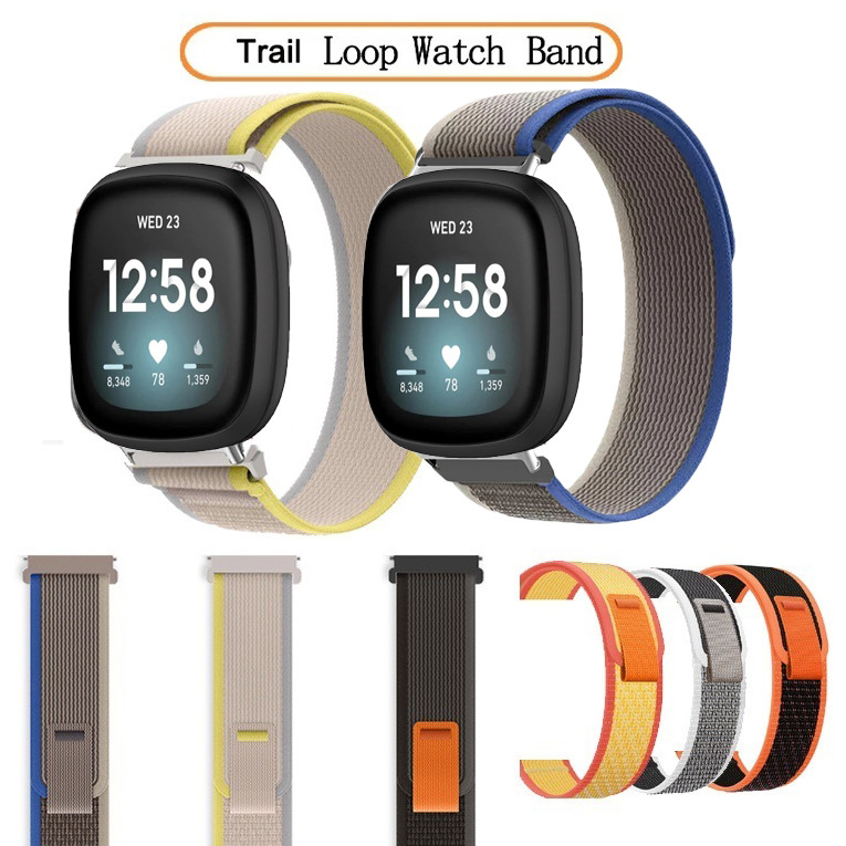 Trail Nylon Strap For Fitbit Versa 3 4 Sense 2 Versa4 Versa3 Special ...