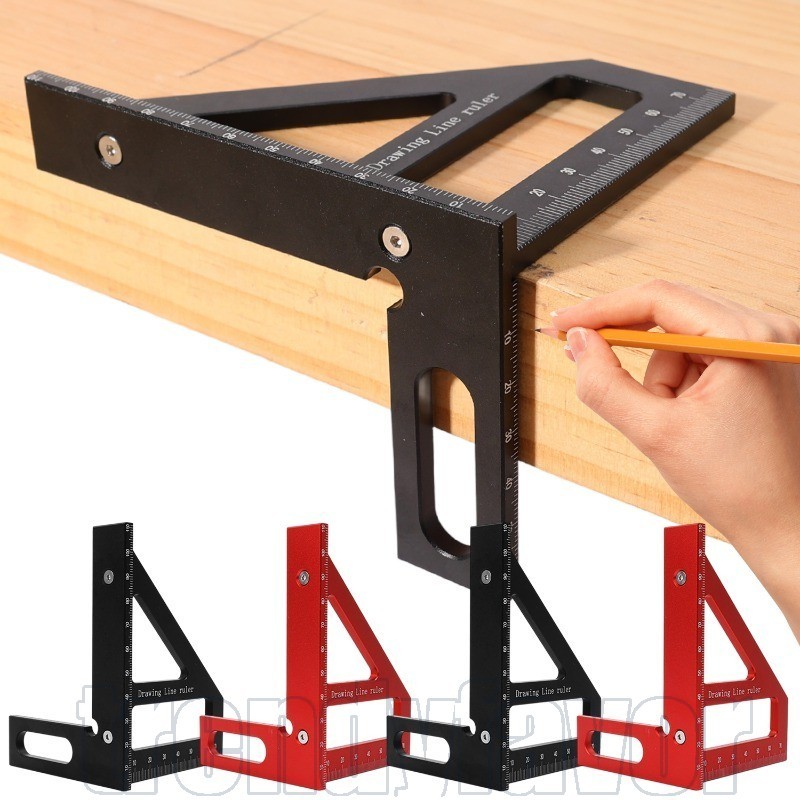 Carpenter Square Ruler - Carpenter Measuring Tool - Multi-Angle Layout ...