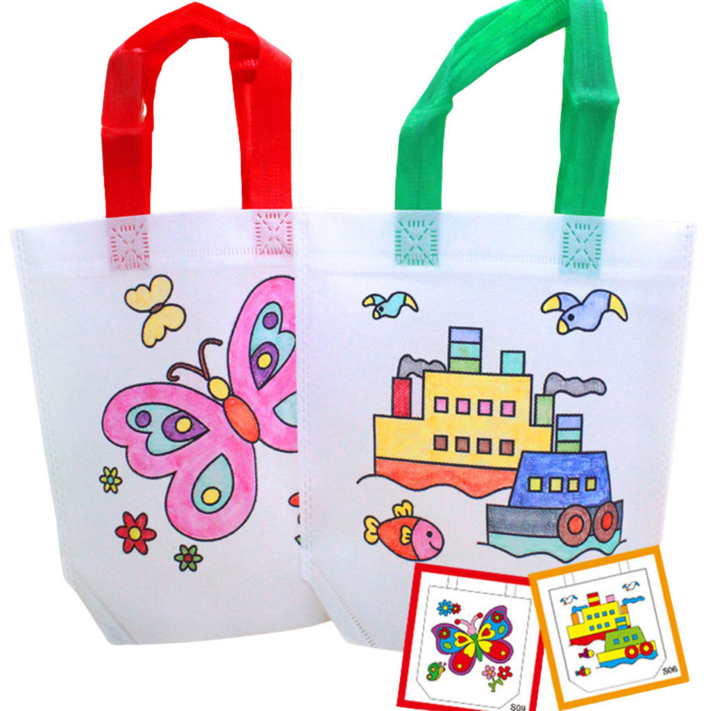 [Ready Stock] DIY Colouring Bag | Children's Day | Shopee Singapore