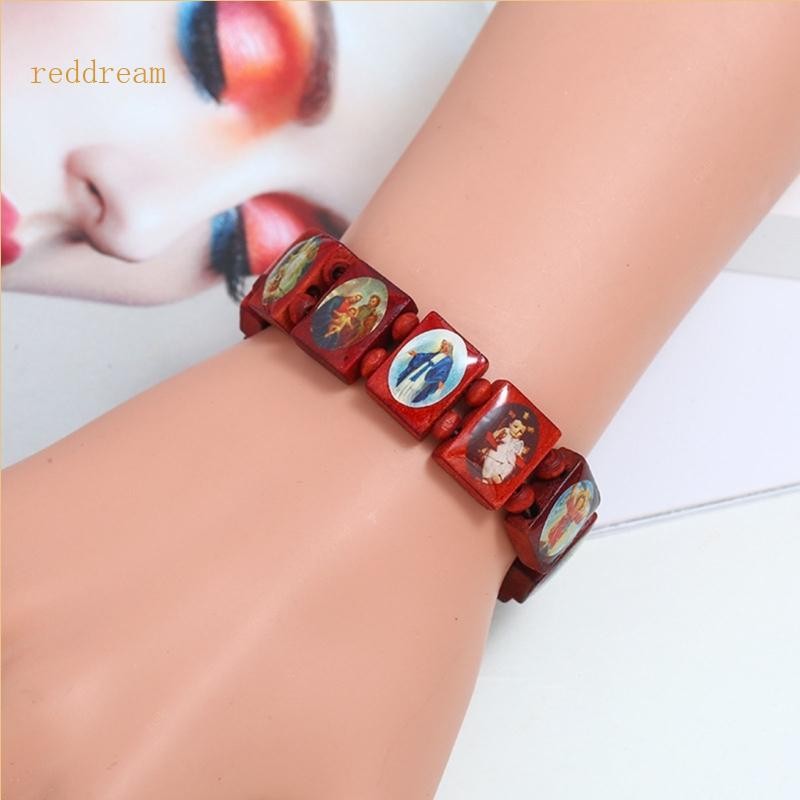 REDD Catholic Icon Bracelets Virgin Mary Religious Unisex Bracelet 3 color Shopee Singapore