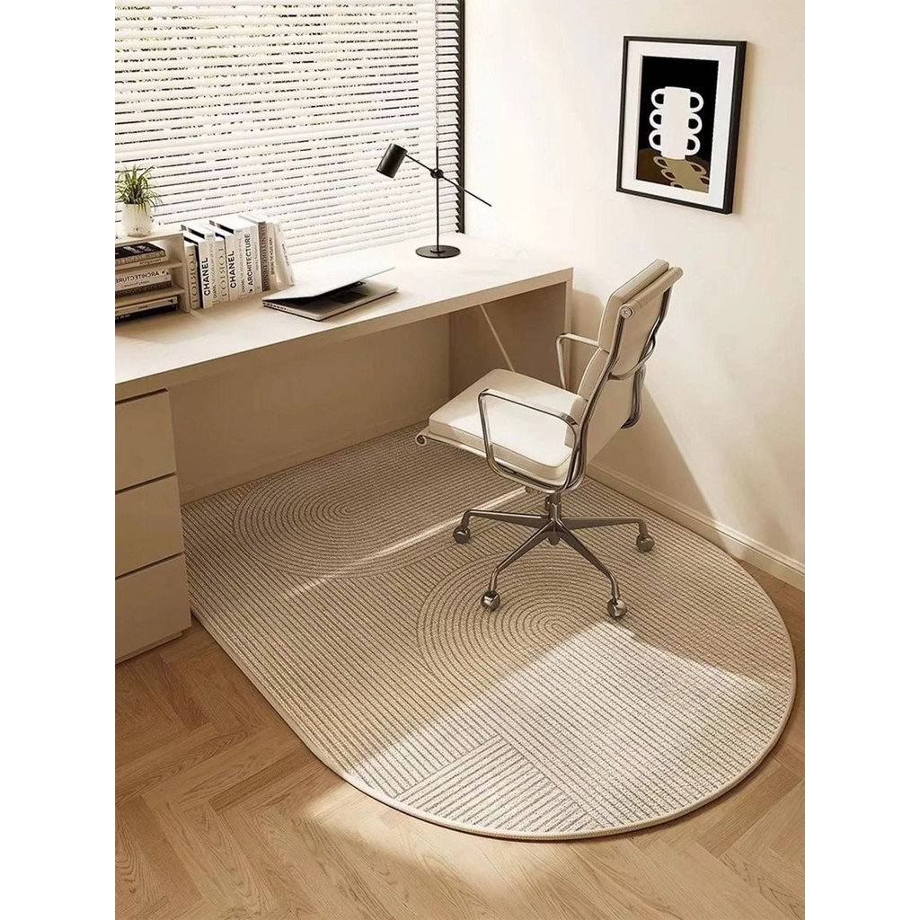 Round Computer Chair Cushion Floor Mat Bedroom Dressing Table Chair ...