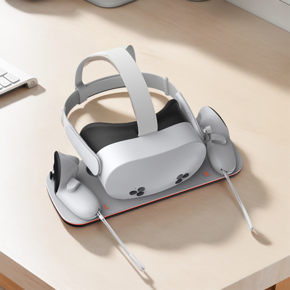 (rain) Charging Stand Charging Dock for VR Headset & Controllers with ...