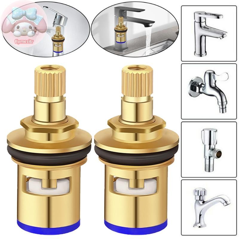 Flym 1PC Faucet Valves Replacement Universal Tap Valve Brass Cartridge ...