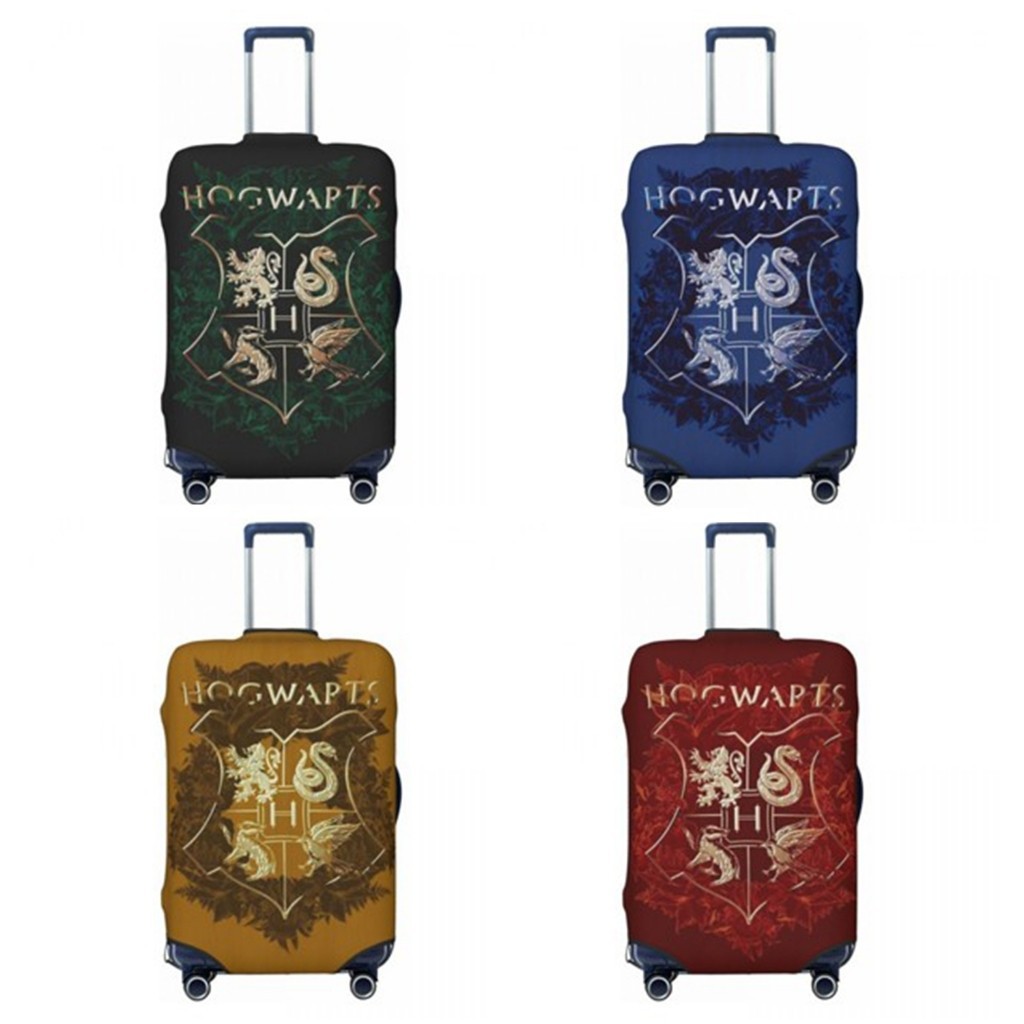 Harry Potter Luggage Cover Waterproof Dustproof Elastic Cover for Luggage Protective Travel Suitcase Cover Gryffindor Slytherin Ravenclaw Hufflepuff Shopee Singapore