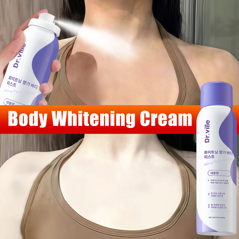 Dr.ville Whitening Body Spray Skin Whitening Cream Brightening Sunshine ...
