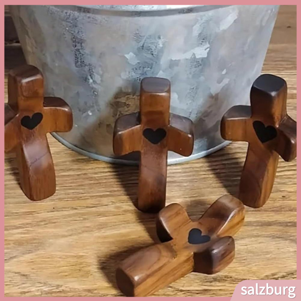 Handheld Cross Olive Wood Cross Handcrafted Olive Wood Pocket Cross ...