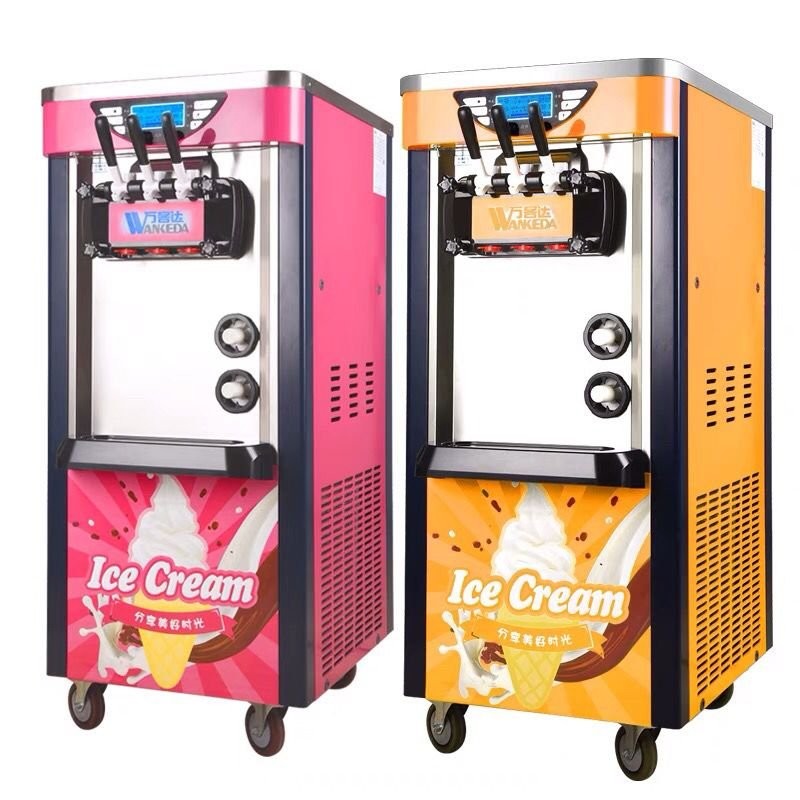 Guangshen Soft Ice Cream Machine Commercial Ice Cream Machine Automatic Ice Cream Machine Ice Cream Machine Cone Vertica Shopee Singapore
