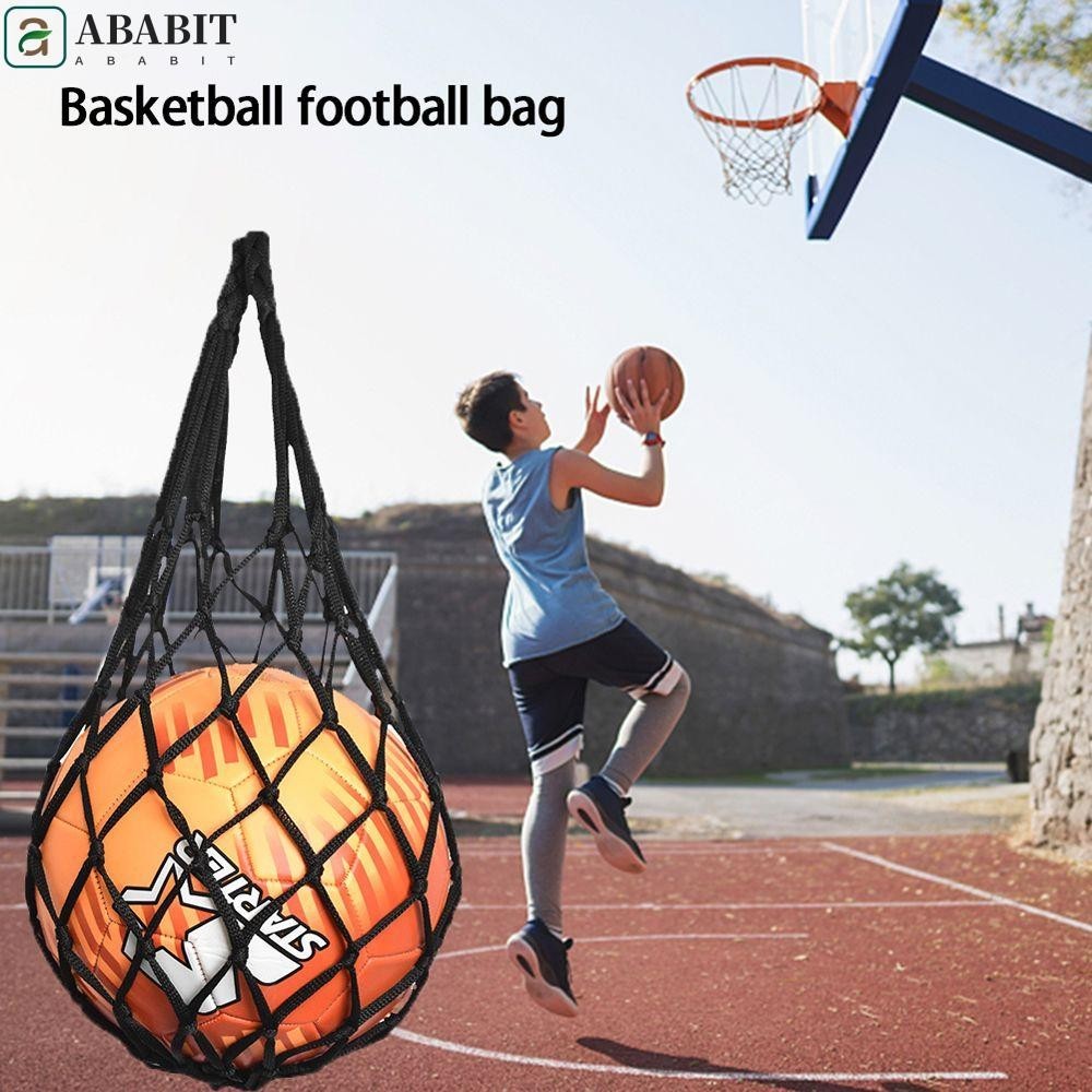 ABABIT Basketball Carry Bag Ball Net Bag High Quality Basketball Cover Sporting Goods Accessories Mesh Bag Ball Storage Bag Shopee Singapore