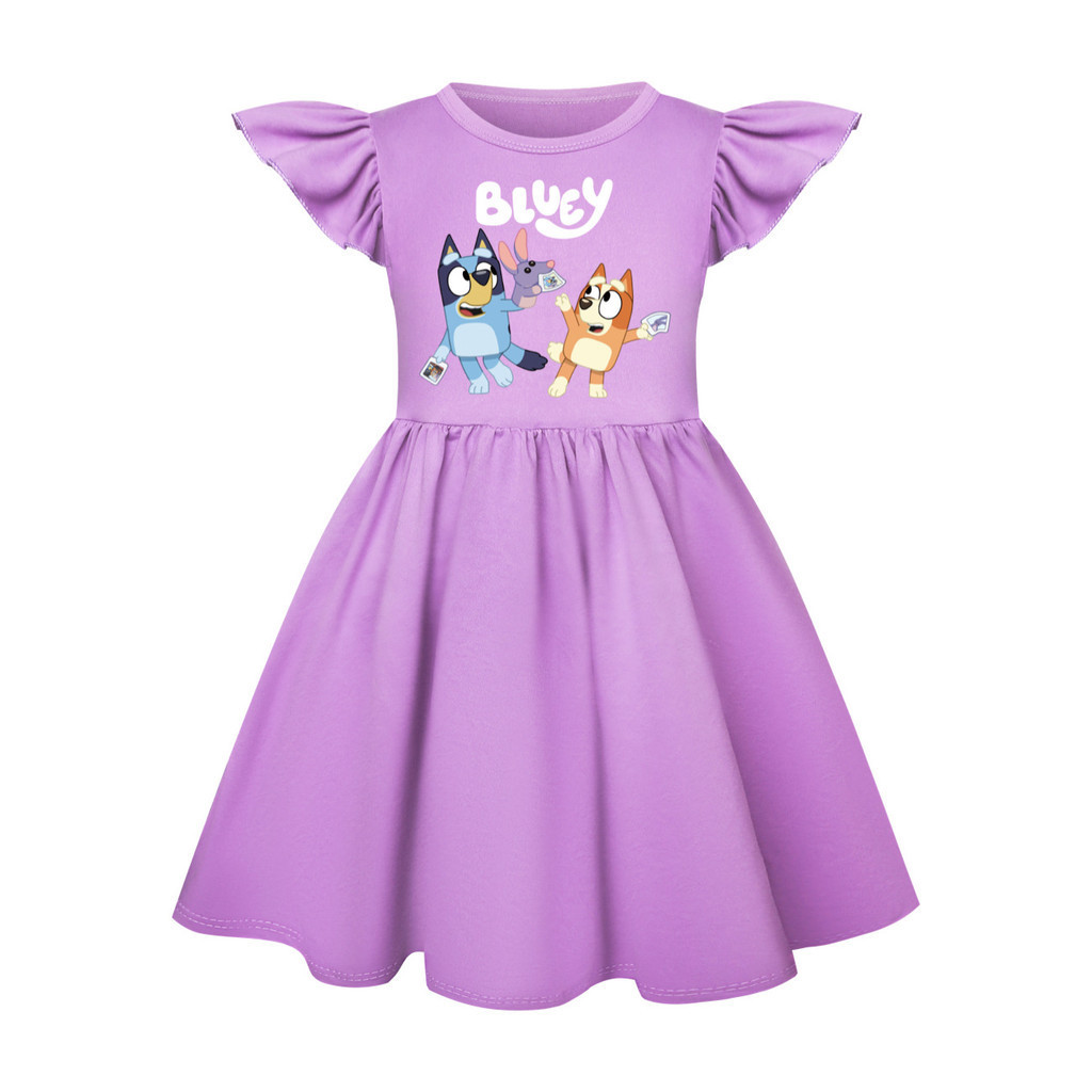 strapless open back dress Disney Princess Toddler Girl Rapunzel Ruffled Longsleeves Tulle Dress Purple, Purple / 2 Years main image 1