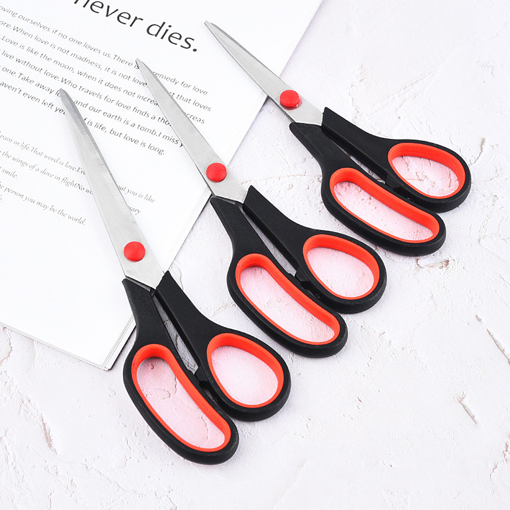 1PCS Stainless Steel Scissors Student Stationery Scissors Household ...