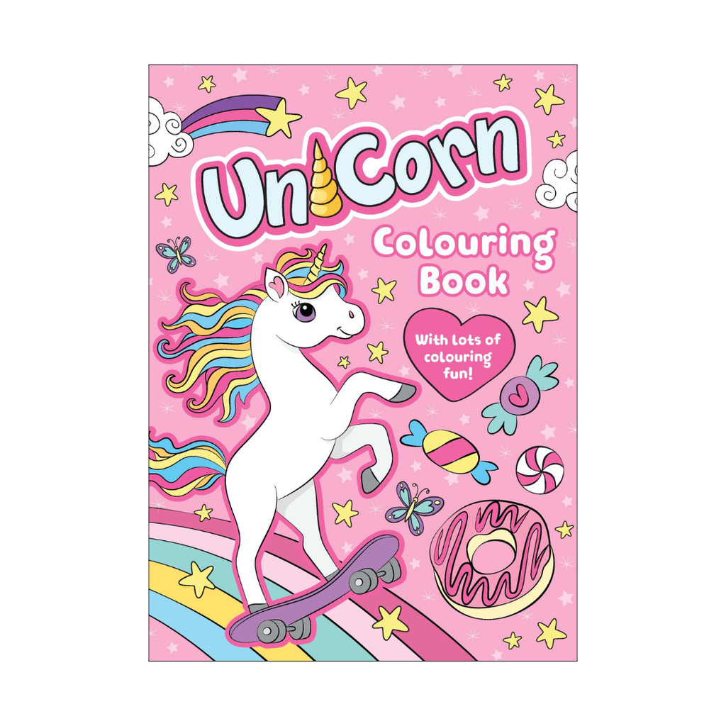 Adorable Unicorns Colouring Book To Color With Fun Colouring Pages ...