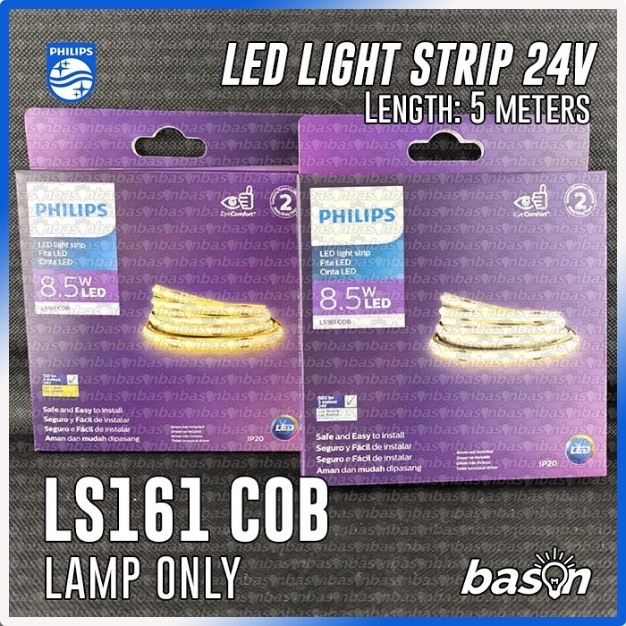 PHILIPS LS161 COB 8.5W 24V 5 meters 1 roll - Flexible LED Strip 8W ...