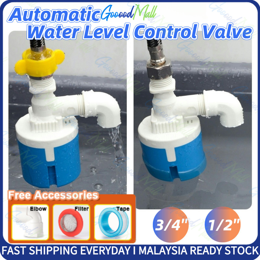 Automatic Water Level Control Valve Top & Side Inlet Mount Inside 1/2 ...