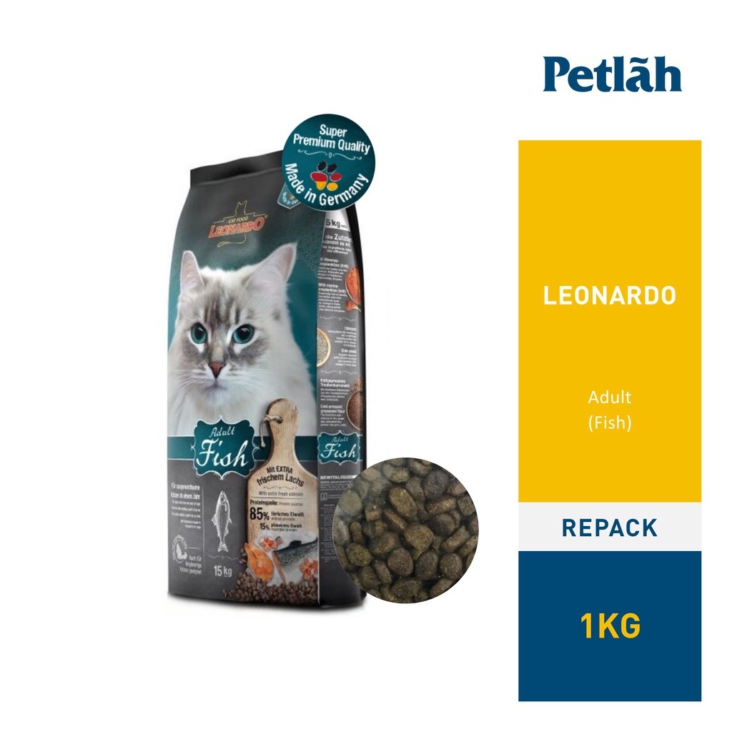 Leonardo Adult Fish 1kg (Repack) | Shopee Singapore