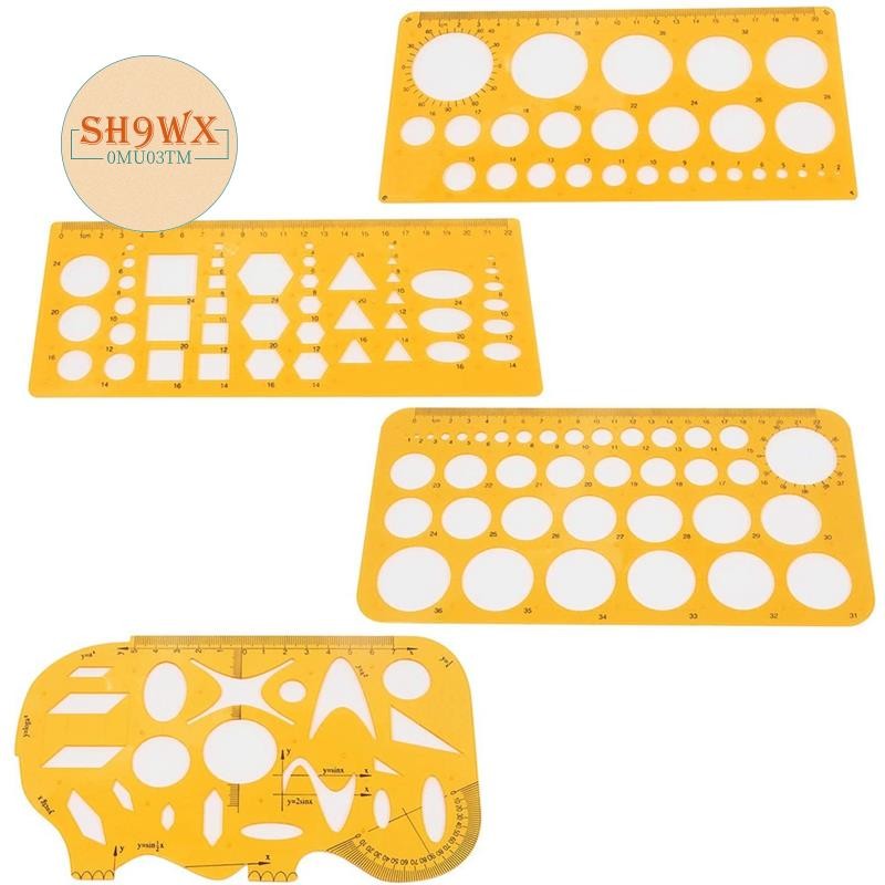 Measuring Template Circle Template and Mathematical Template Geometric ...
