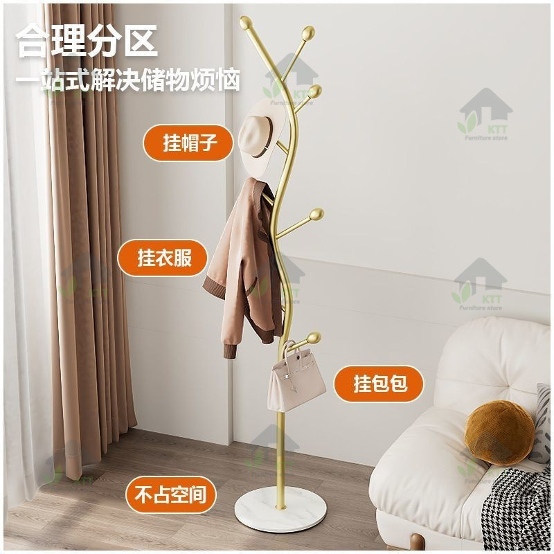 Coat Rack Bedroom Clothes Rack Floor Vertical Tree Branch Clothes Rack ...